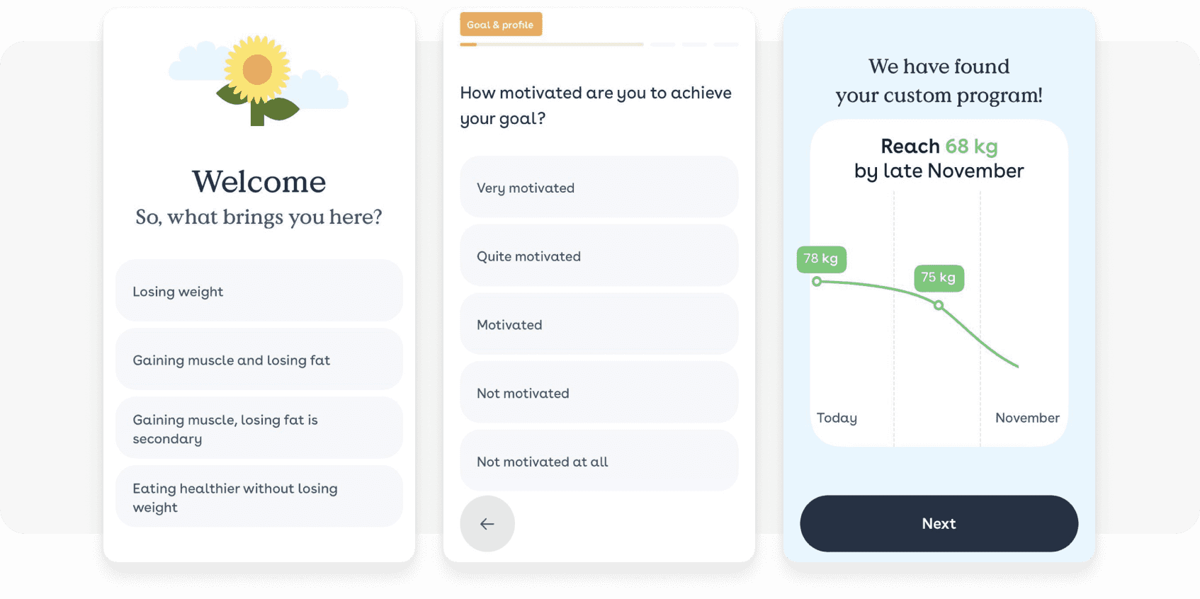 Automated onboarding from a health app