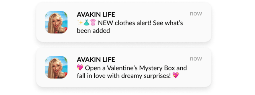 Regular offers with paid in-game items vs. seasonal deals