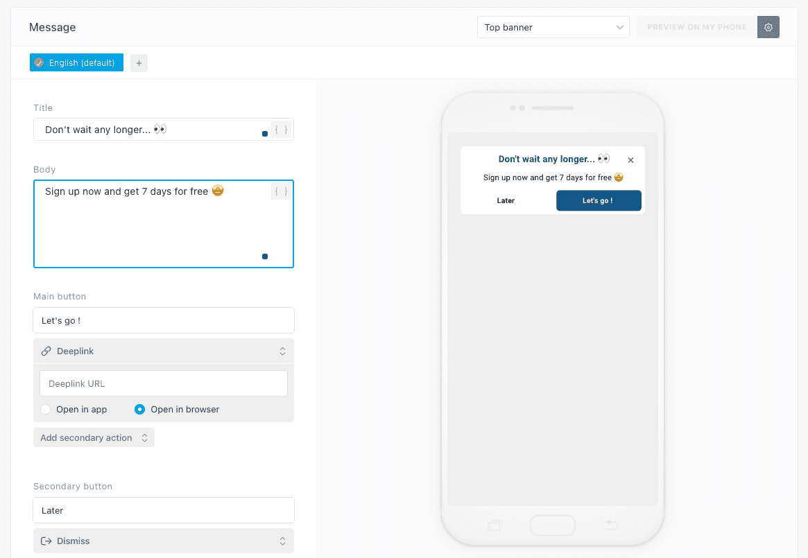 Batch - User Retention Platform - Pushwoosh alternative