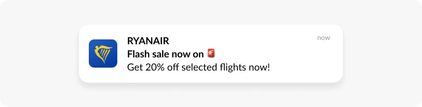 push notification examples